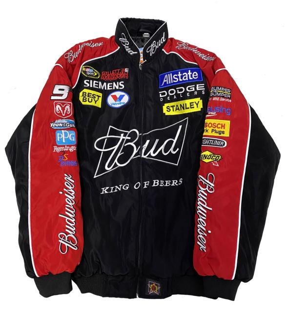 Budweiser NASCAR Racing Jacket &ndash; King of Beers Edition