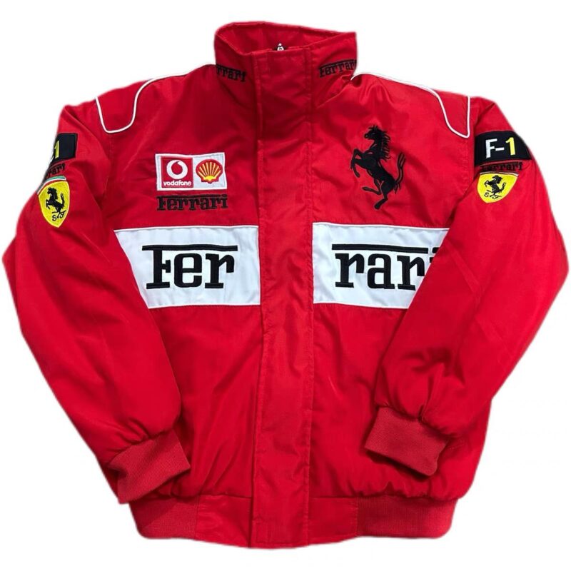 Ferrari F1 Racing Jacket &ndash; Rosso Corsa Heritage Edition